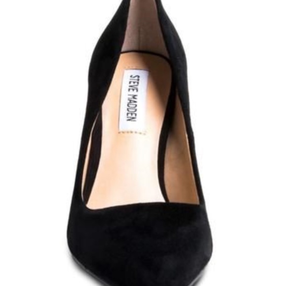 Steve Madden Rose Black Suede - Picture 3 of 5